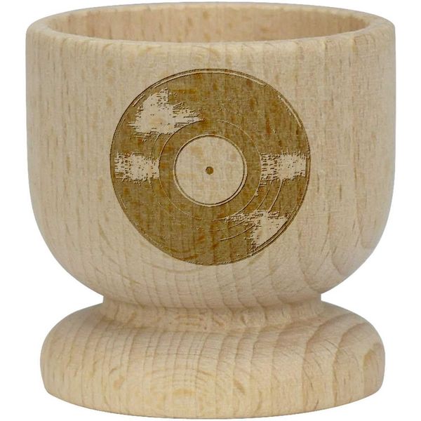 'Vinyl Record' Wooden Egg Cup (EC00029881)