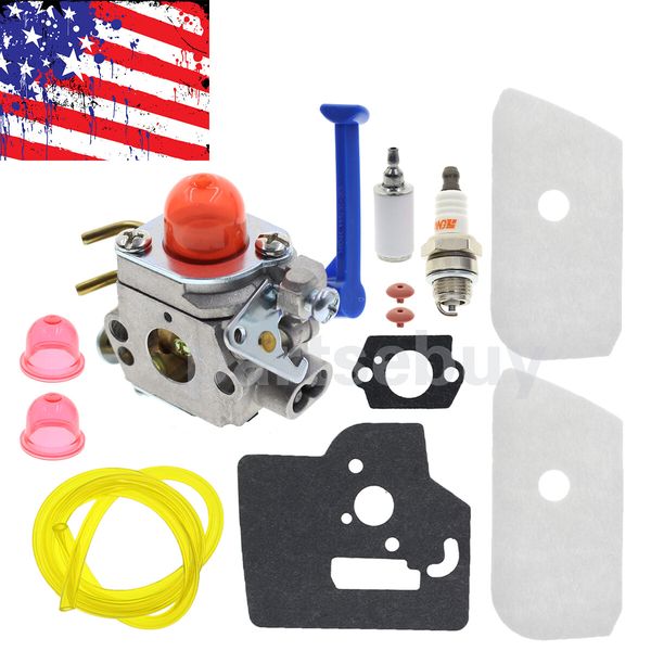 Carburetor Kit 128CD 128L Trimmer 545081848 Fuel Filter Gaskets Replacement part