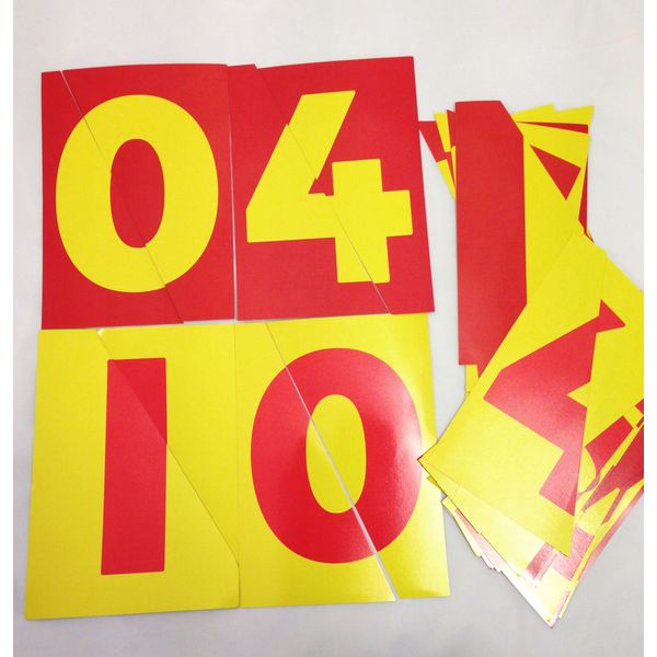 0-10 Number Match-Up Jigsaw