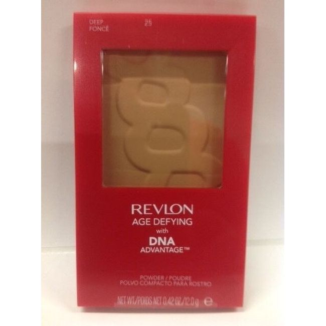 Revlon Age Defying with DNA Advantage Powder, DEEP #25- New & Sealed Compact.