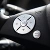 For Mercedes-Benz C E S Class W204 W212 Silver Steering Side Button Cover Trims