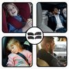 4-Piece Set Car Window Shades for Baby