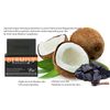 Dermis8° Detoxifying Soap Bar with Coconut Charcoal & Peppermint, 200gr