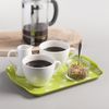 Zeal G201L Melamine Dotty Serving Design Tray (30x21cm) Lime