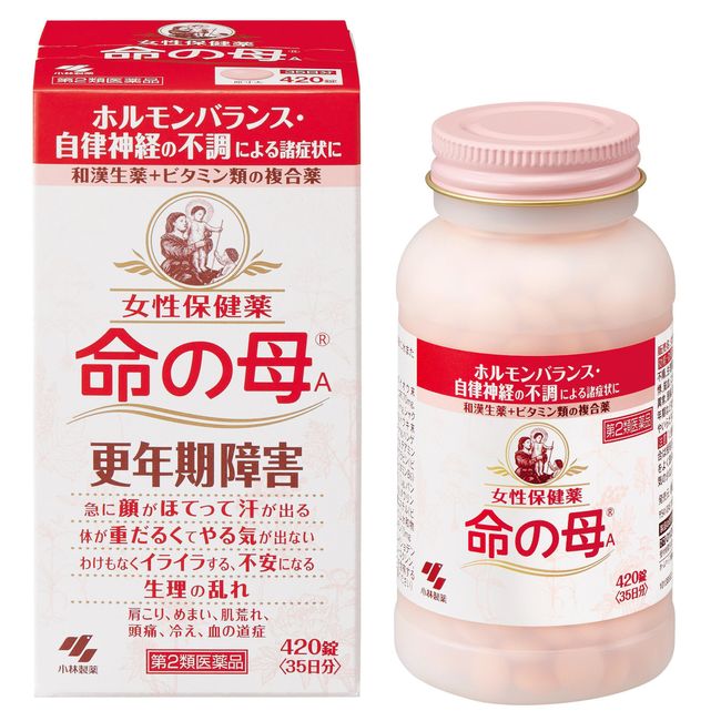 Kobayashi Inochi no Haha A Menopause Supplement 840 Tablets
