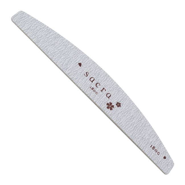 sacra Sakura Nail File Emery Board 180/180 [Nekopos compatible]