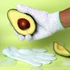 EcoTools Avocado Oil Infused Gentle Exfoliating Bath & Shower Gloves, Exfoliating Body Mitt for Soft Skin, Use with Body Soap, Cleansers & Scrubs, Eco-Friendly Pack of 1 Gloves, 2 Gloves Total