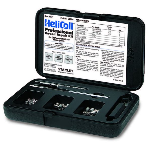 HeliCoil 5403-6 MRO Kit M6X1 F/R