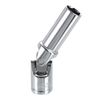 sourcing map 3/8" Drive Universal Joint Socket 12mm CR-V Metric 6-Point Rotation Swivel Flex Socket