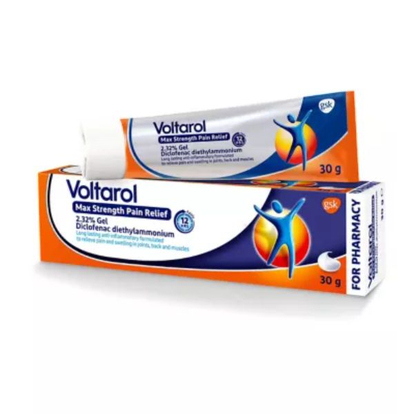 Voltarol Max Strength Pain Relief 2.32% Gel 30g