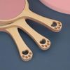 WELLONE Hand Mirror, Hand Mirror, Makeup Mirror, Beauty Salon Mirror, Dental Mirror, Folding Mirror, Compact Mirror, Mobile Mirror, Makeup (Shape-Bear)