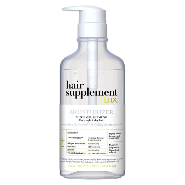 LUX(ラックス) Lux Hair Supplement Moisturizer Shampoo Pump 15.9 oz (450 g)
