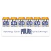 Polar Seltzer Water Orange Vanilla, 12 fl oz cans, 24 pack