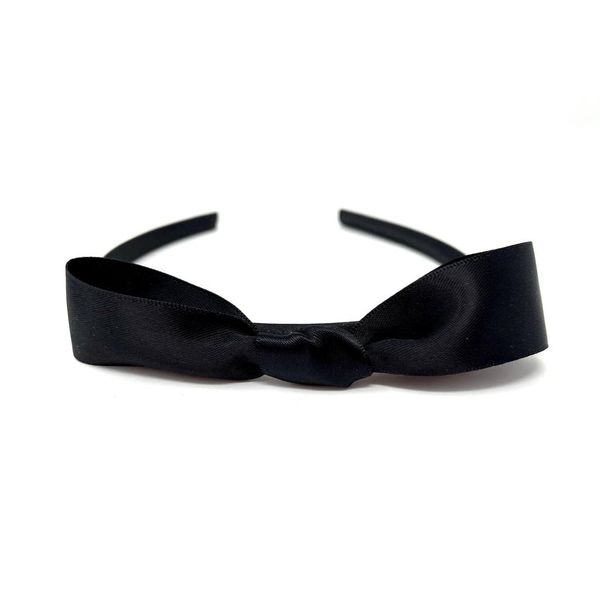 Black Bow Headband Black Knot Bow Hairband World Book Day Dress Up