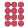 Saleen Round Placemat Ruby Red Set of 12