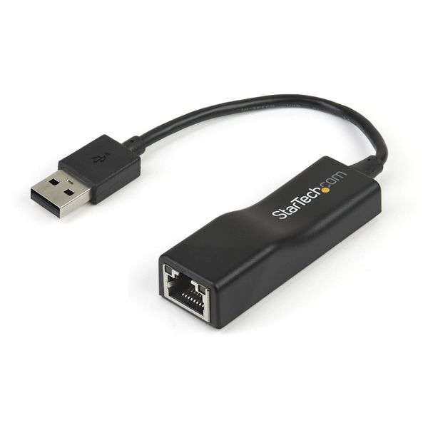 StarTech.com USB 2.0 Connectivity 10/100Mbps Wired LAN Adapter USB2100