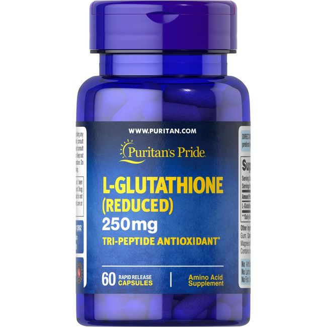 Puritan's Pride L-Glutathione 250 mg - 60 Capsules