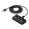 Sanwa Direct 400-SKB075 Programmable Keyboard, Macro Keyboard, For Windows, Wired Connection, Backlight, 3 Keys, Blue Axis, Assignment/Assignment, Macro Function, Gaming, Black