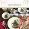 Spode Christmas Tree Stemless Wine Glasses - Set of 4