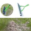 Robust Lawn Thatching Rake with Handle, Efficient Dethatcher for Yard Garden, Versatile Grass Grooming Tool, Deep Cleaning Dead Grass, Promotes Healthy Growth