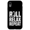 iPhone XR Bocce Roll Relax Repeat Petanque Boccia Bocce Ball Player Case