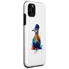 iPhone 11 Pro Colorful Splash Art Roadrunner Chaparral Bird Case