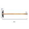 Pacific Arc 48 Inch T Square, Traditional Maple Blade with Acrylic Edge