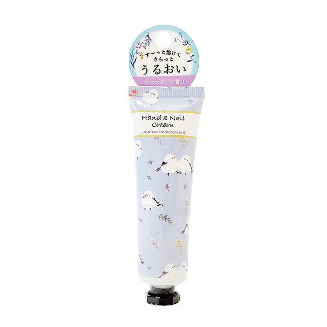 [Friends Hill] Hand &amp; Nail Cream ★Hanatoshima Enaga Lavender Scent ◆Yu-Packet compatible◆ Shea Butter Jojoba Oil Mini Hand Cream