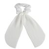 Scunci Collection Scarf Scrunchie, White, 1-Piece