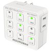 Timer, Outlet, Button-type Digital Timer, Direct Outlet, White, Automatic Button, Indoor, Energy Saving, Easy Operation, Power On/Off, Security Prevention, Program Timer, Power Supply Timer, Outlet
