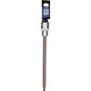 BRILLIANT TOOLS BT022891 1/2 Inch Hex Socket Bit Socket, 200 mm Long, 6 mm [Powered by KS Tools]