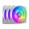 Cooler Master Mobius 120P ARGB White Edition 3-Pack Fan Kit