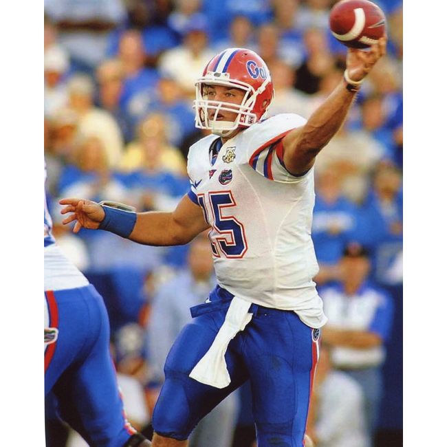 TIM TEBOW FLORIDA GATORS 8X10 SPORTS ACTION PHOTO (XLT)