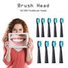 KOPBTBOY Toothbrush Replacement Heads Compatible with FW ,Toothbrush Heads Compatible with FW507/508/551/515/917/ 959/2011,FW-D1/D3/D7/D8 5pc Medium Soft Black