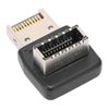 Ejoyous USB Front Panel Adapter, USB 3.1 Type E Adapter Header Computer Motherboard 90 Degree Right Angle Adapter (PH74A)