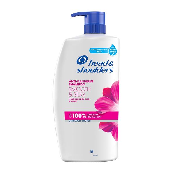 Head & Shoulders Smooth And Silky Shampoo, 1L
