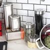 Dulton K915-1285M Cube Jar with Press Lid Medium Size Cube Jar with PRESS LID