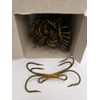 Eagle Claw Treble Hooks 10/0 box of 36. Bronze.