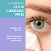 Clear C Eye Lids Pre Moistened Cleaning Wipes for Dry Eyes, Red Eye Irritation - Rinse Free Eye Cleansing Wipes - 30 Count, Pack of 1 Individually Wrapped Travel Wipes