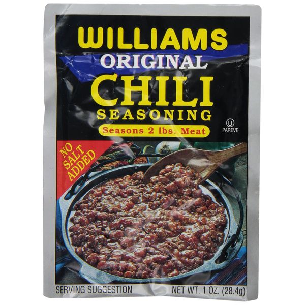 Williams Chili Seasoning Mix, 1-Ounce Packets (Pack of 24)