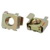 sourcing map 20pcs M6 Kohlenstoffstahl Käfigmutter Messing für Server Regal Schrank DE