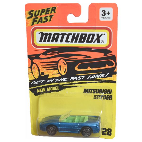 Matchbox Mitsubishi Spyder, [Teal] Super Fast #28