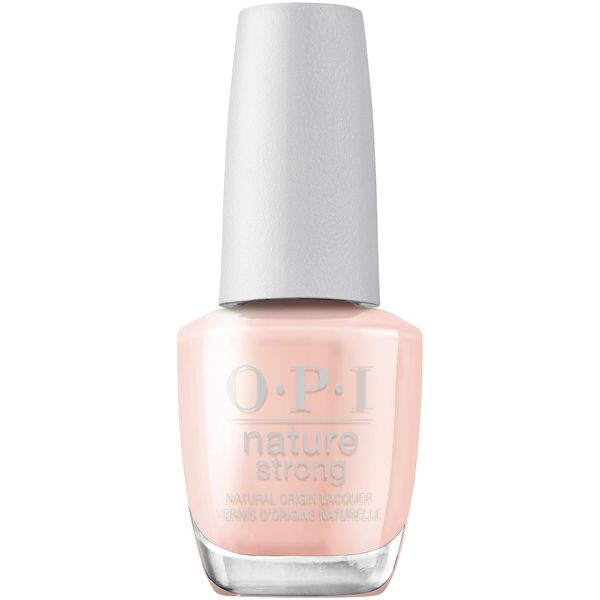 OPI Nature Strong Nail Polish | Quick Dry Vegan Nail Varnish with Long-Lasting Results | Made with Natural Ingredients | Nude Shades | A Clay In the Life | 15 ml