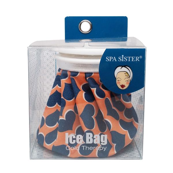 Bath Accessories Ice Bag, Blue Hearts