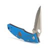ARIAT G10 Serrated Blade Folding Knife, Blue, 2.5" Blade (Small)