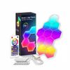 LED Lighting, Smart Lights, Gaming Lights, Starter Pack, Hexagon Wall Light, Remote Control, Tuya Smart, Alexa, Google Assistant, DIY Lighting, Music Sync Lighting, Wall Panel, Auto Timer Function,