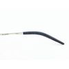 Spiderwire SPW006 Polarized Fishing Sunglasses, Matte Silver/Smoke/Blue Mirror