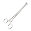 PRECISE CANADA: STAINLESS STEEL HEMOSTATIC AND RING HANDLED BABCOCK INTESTINAL FORCEPS, 8" LENGTH