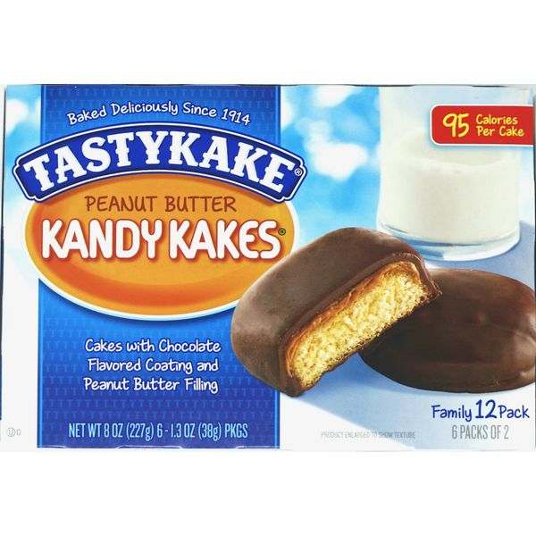 Tastykake Peanut Butter Kandy Kakes - 24 CT