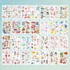 46 Sheet Temporary Tattoo for Kids, CAYUDEN Waterproof Fake Tattoo Set Kids Glow in the Dark Tattoos Sticker Kit Glowing Dinosaur Unicorn Tattoo Stickers Children' Cartoon Tattoo for Boys Girls Party